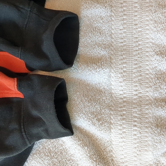 Harley-Davidson Black and Orange pullover Sweatshirt - Picture 16 of 16